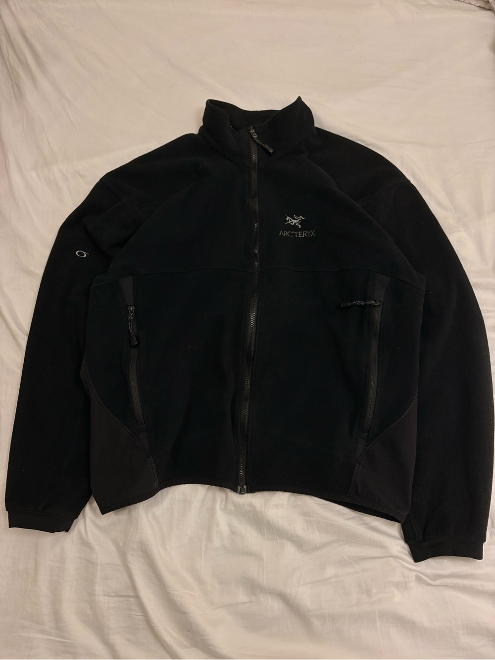 Arc'teryx Black Full-Zip Fleece Jacket